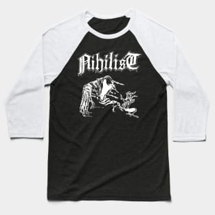 Nihilist | Death Metal Baseball T-Shirt